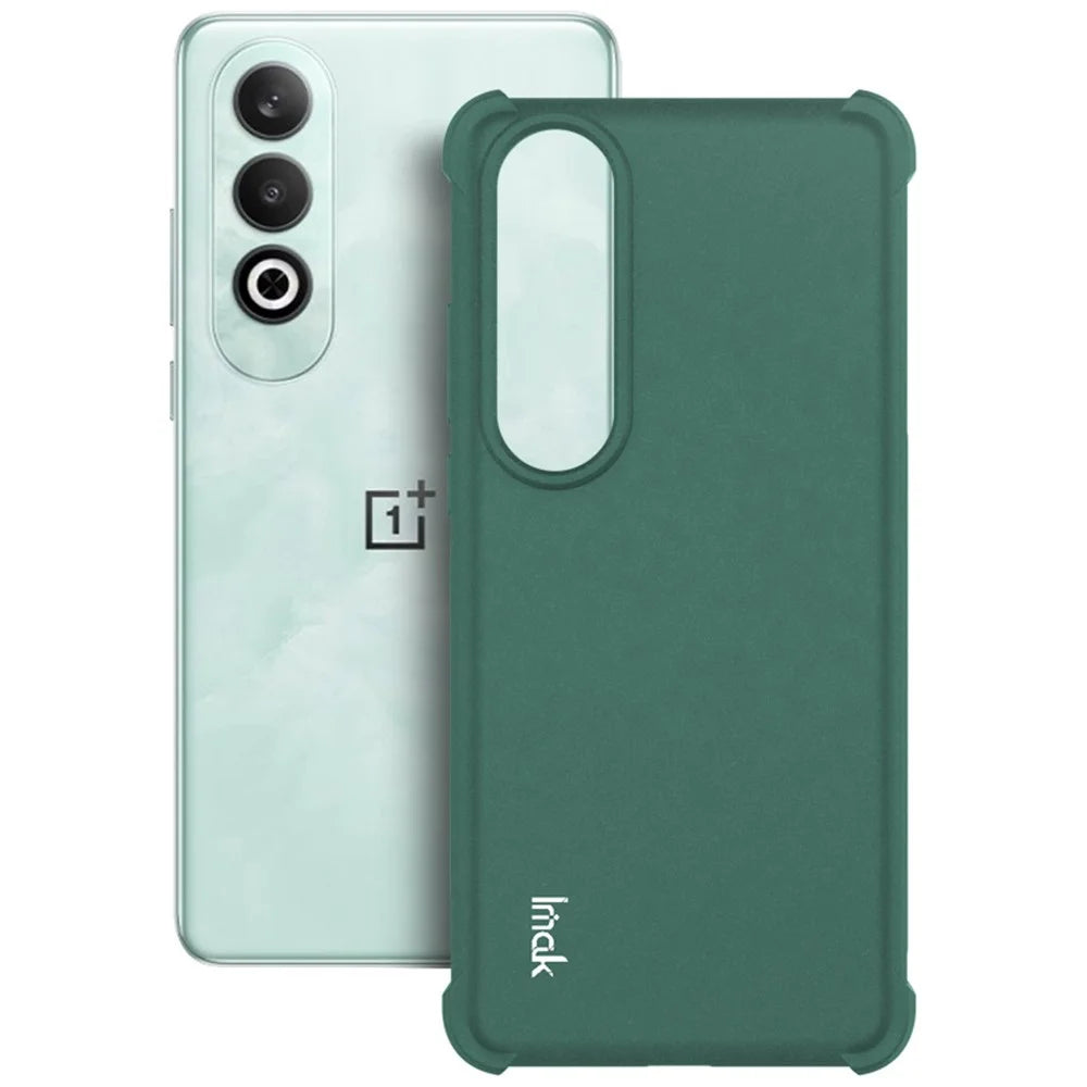IMAK For Oneplus Nord CE4 5G / Oppo K12 Cases TPU Shockproof Airbag Phone Shell Matte Phone Cover - Green - 2