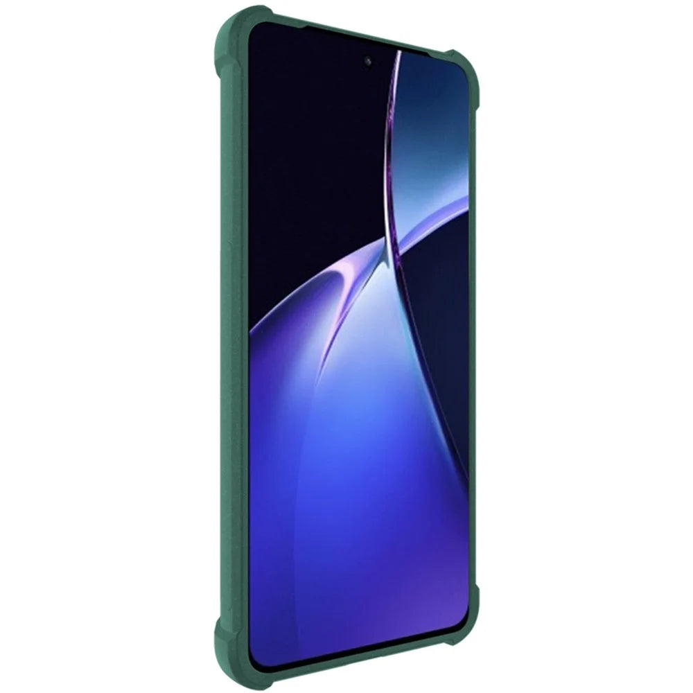 IMAK For Oneplus Nord CE4 5G / Oppo K12 Cases TPU Shockproof Airbag Phone Shell Matte Phone Cover - Green - 5