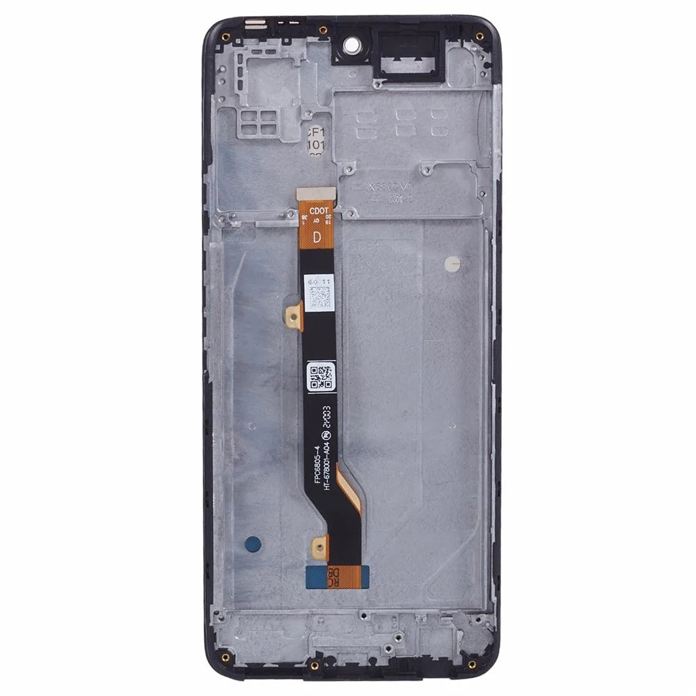 For Infinix Hot 11s X6812 Grade C LCD Screen and Digitizer Assembly + Frame Replacement Part (Without Logo) - 2