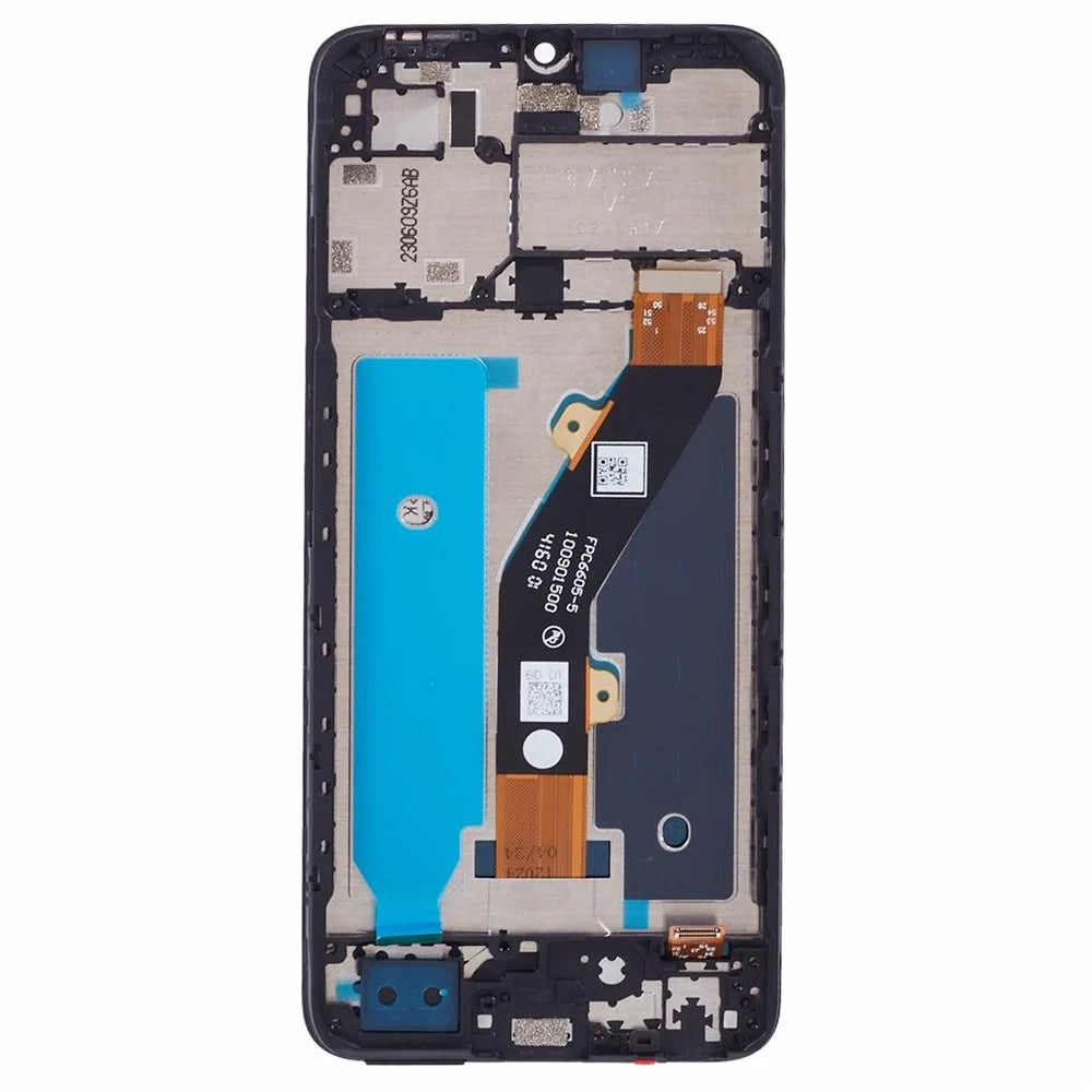 For TECNO Spark Go 2023 4G BF7 Grade C LCD Screen and Digitizer Assembly + Frame Replacement Part (Without Logo) - 3