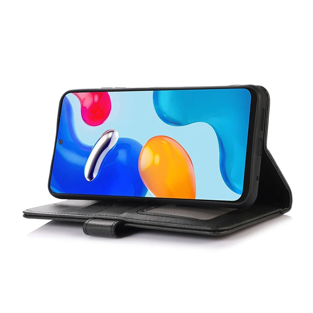 For Sony Xperia 1 VI Case PU Leather Flip Phone Cover Wallet Card Slot Holder - Black - 3