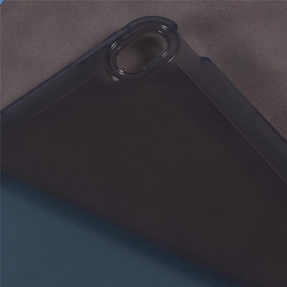 For iPad Air 13 (2026) / (2025) / (2024) Case Soft TPU Clear Transparent Back Tablet Cover - Grey - 5