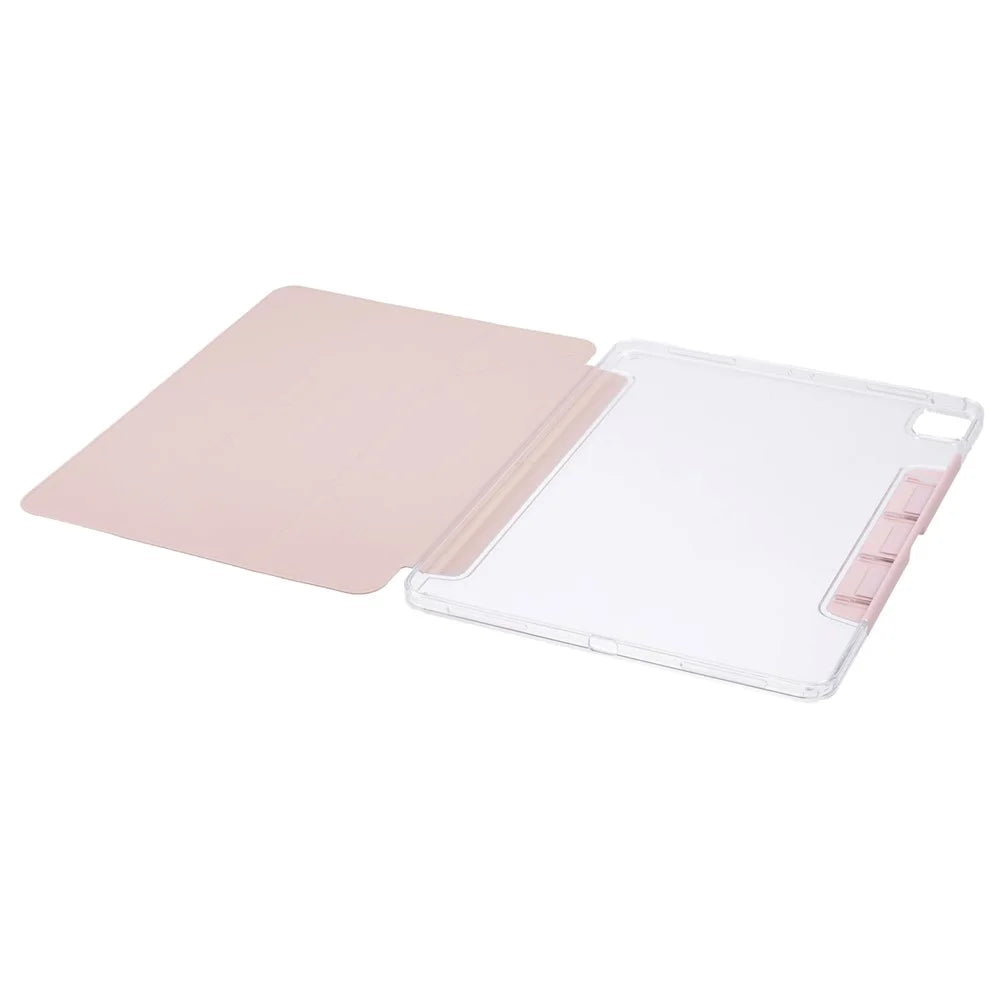 MUTURAL For iPad Air 13 (2026) / (2025) / (2024) / Pro 12.9 (2022) / (2021) / (2020) / (2018) Case Origami Stand Leather Tablet Cover - Pink - 4