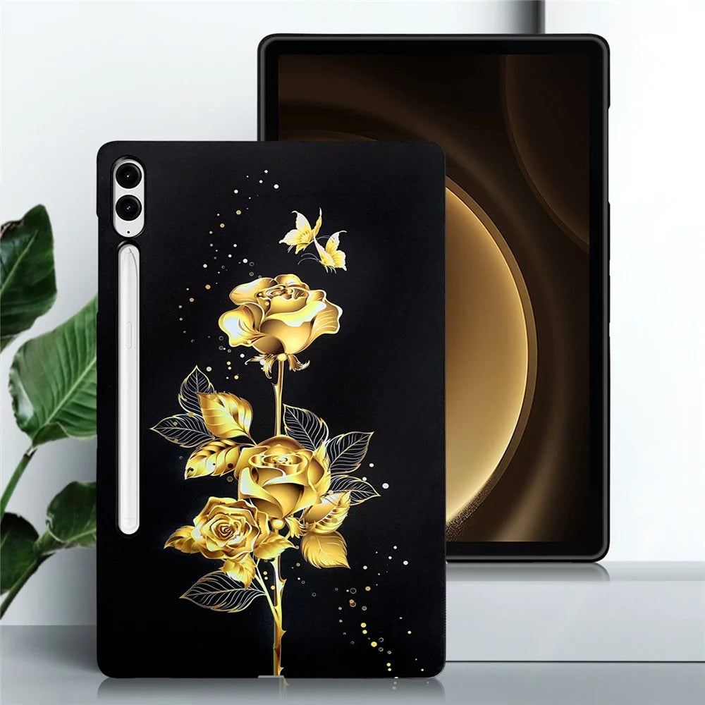 For Samsung Galaxy Tab S9 FE+ / Tab S10+ / S9+ TPU Case Pattern Printing Slim Tablet Protective Cover - 4