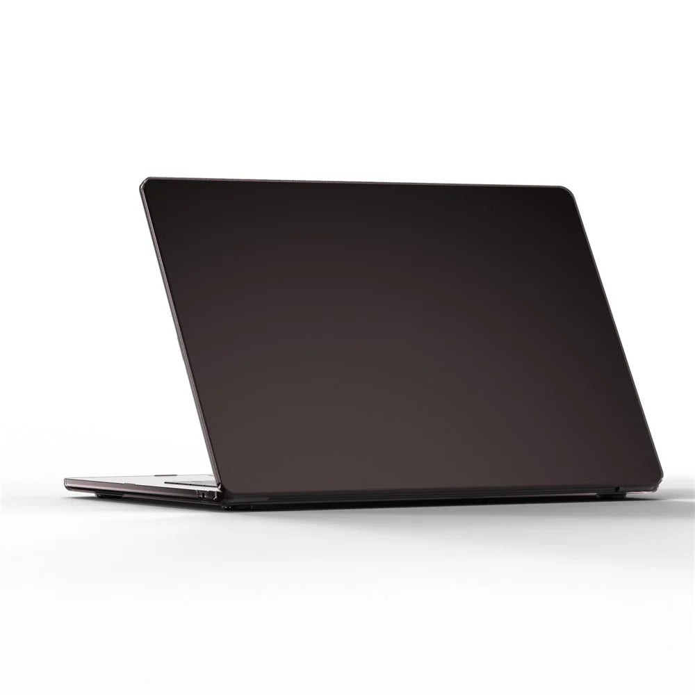 Hard PC Case For MacBook Pro 13 inch (2020) A2338 A2251 A2289  /  (2019) A2159  /  (2018) A1989  /  (2016) A1708 A1706 Laptop Cover - Transparent Black - 1