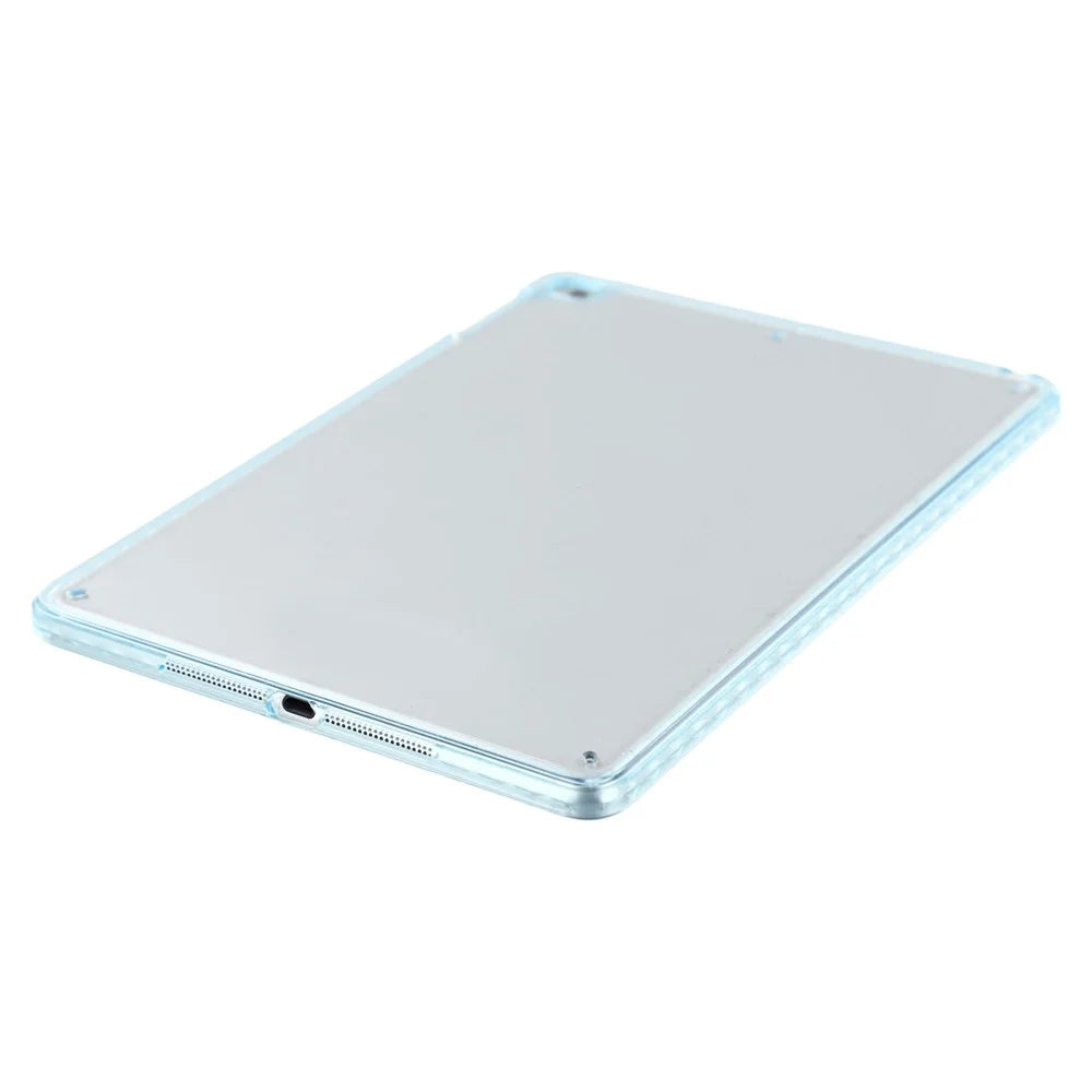 Tablet Case For iPad 9.7-inch (2018)  /  (2017)  /  Air (2013)  /  Air 2 Flexible TPU + Acrylic Shockproof Protective Cover - Baby Blue - 4