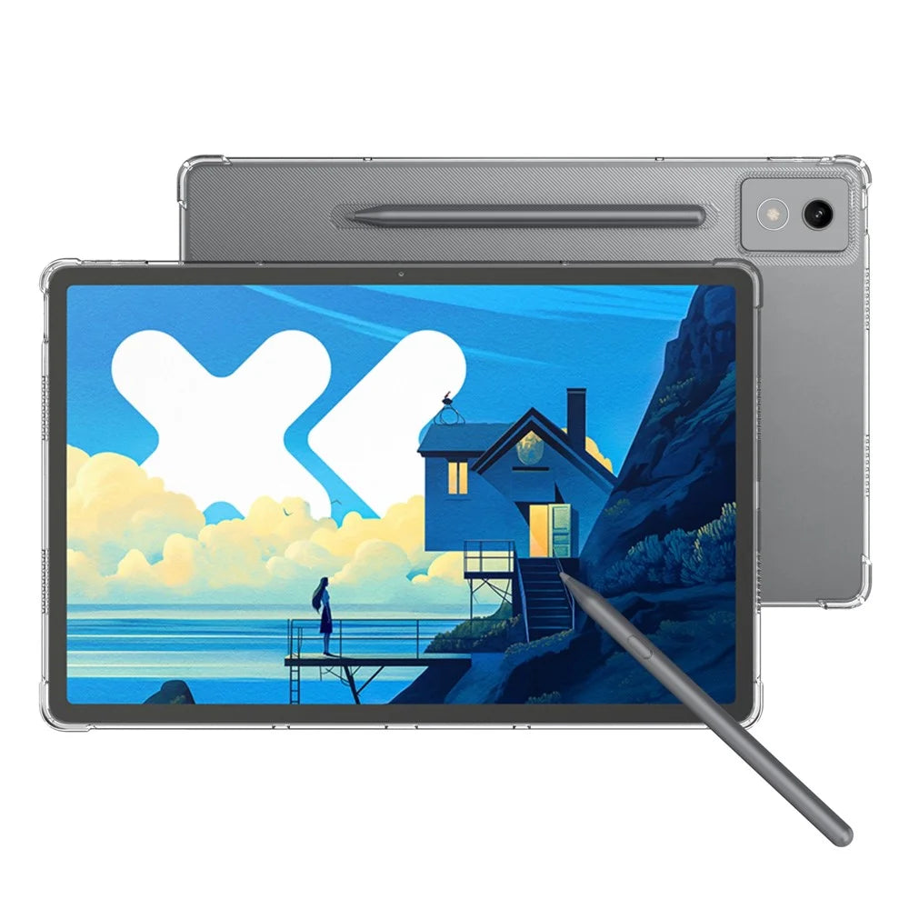 For Lenovo Xiaoxin Pad Pro 12.7 (2025) TB373FU  /  TB375FC Case Four Corner Shockproof Clear Tablet TPU Cover - 2