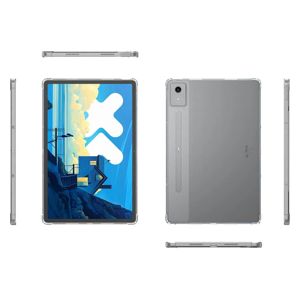 For Lenovo Xiaoxin Pad Pro 12.7 (2025) TB373FU  /  TB375FC Case Four Corner Shockproof Clear Tablet TPU Cover - 5