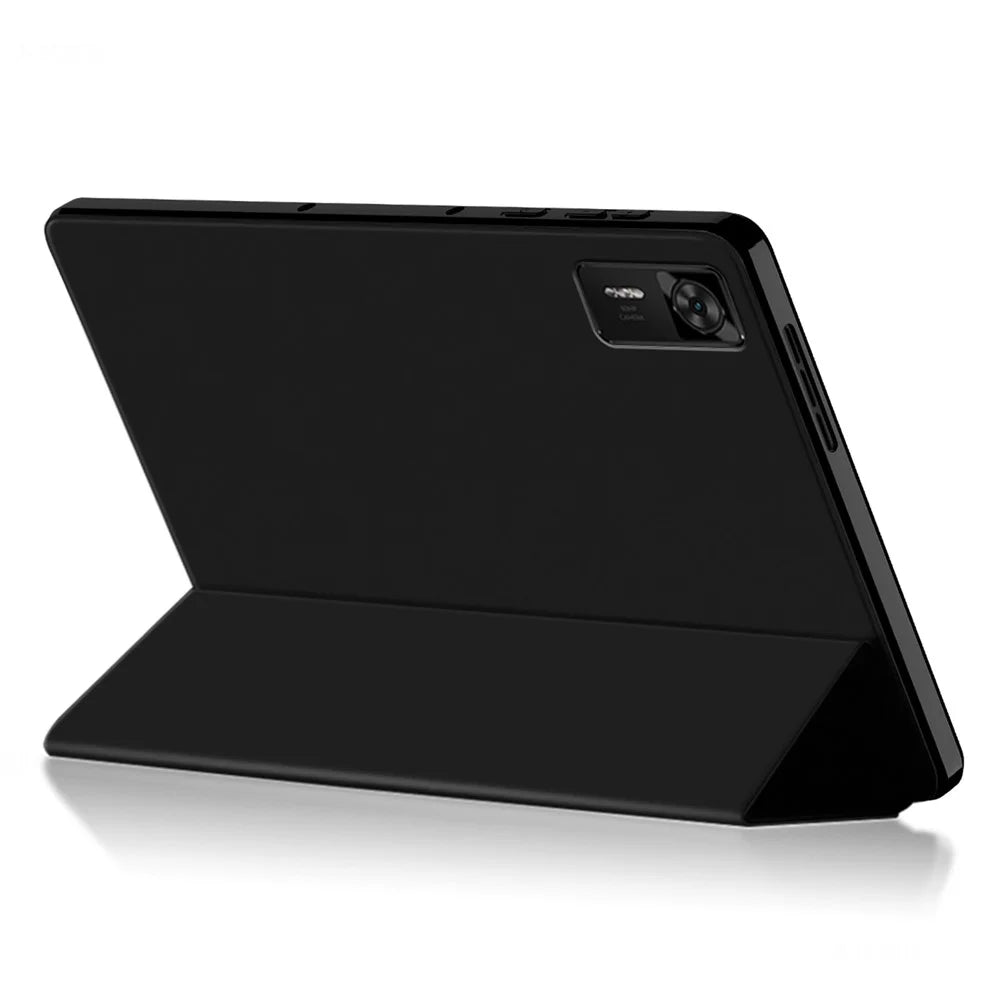 For Lenovo Legion Y700 (2025) Case PU Leather TPU Back Trifold Stand Tablet Cover - Black - 3