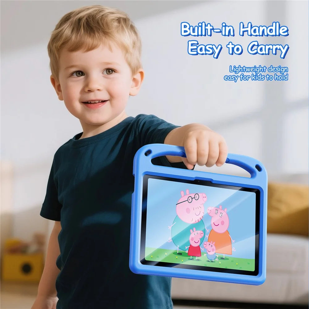 DUX DUCIS For iPad Air 11 (2026) / (2025) / (2024) / Pro 11 (2025) / 11 (2024) Tablet Case with Kickstand  Puff Series EVA Kids Shockproof Cover - Blue - 6