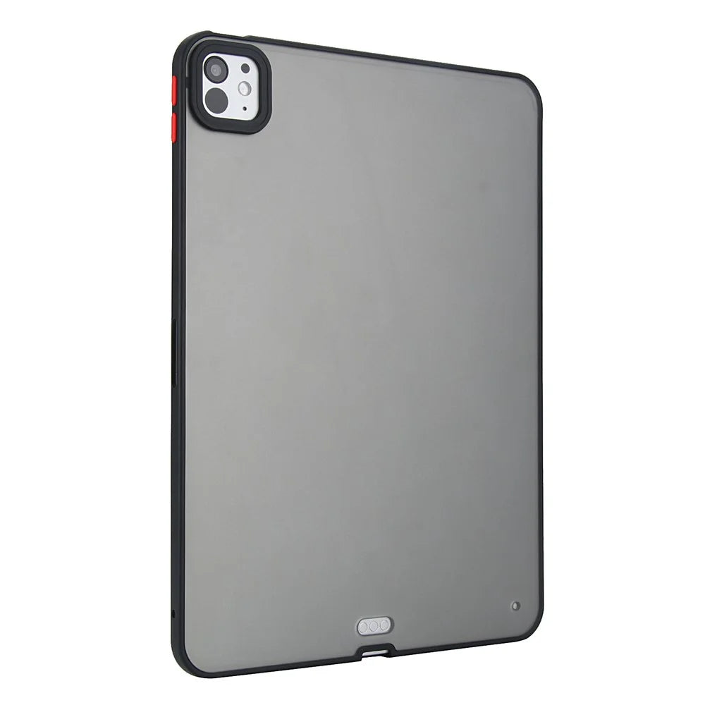 Tablet Case For iPad Pro 11 (2022)  /  (2021)  /  (2020) Skin Touch Matte Acrylic TPU Shockproof Cover - Black - 2