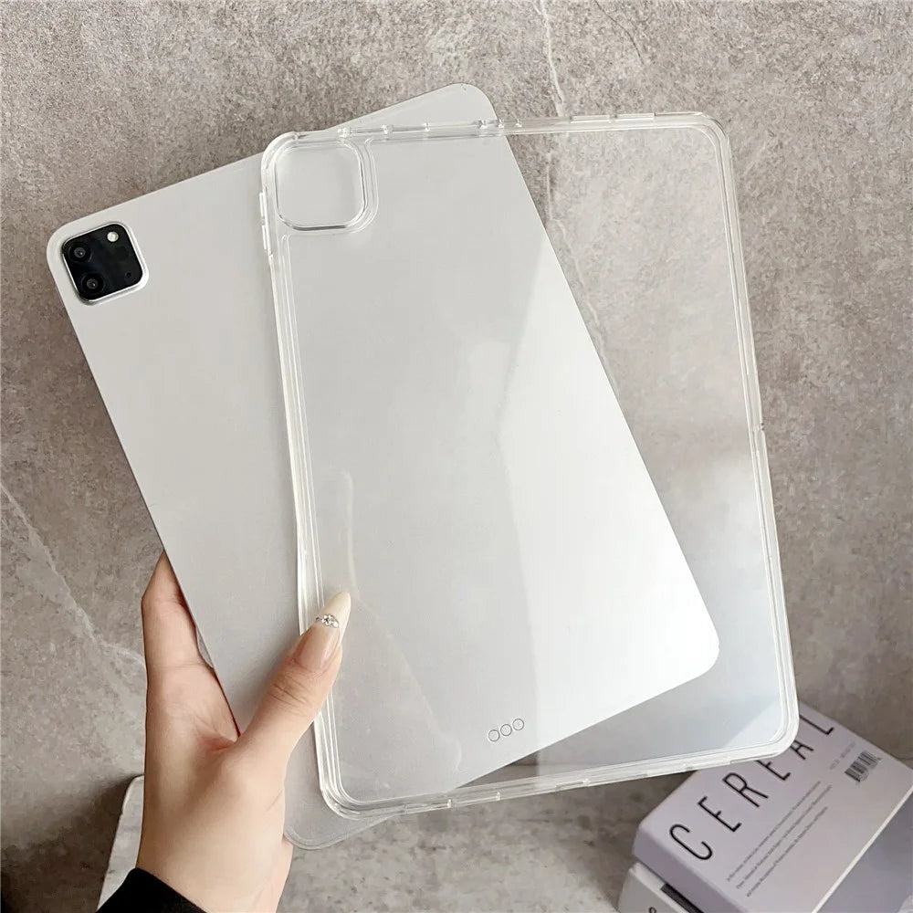 Clear Acrylic Case for iPad Pro 11 (2025) / 11 (2024) Shockproof Slim Tablet Cover - 1