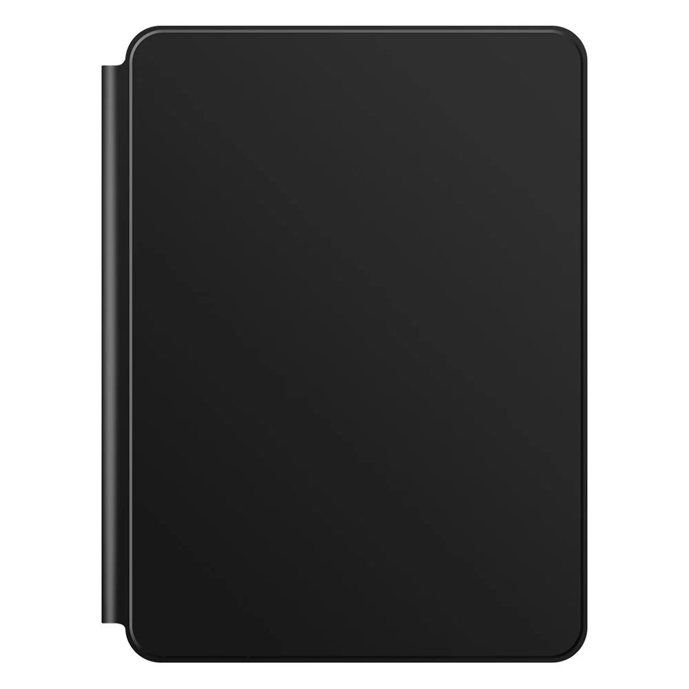 For iPad Pro 13 (2025) / 13 (2024) Smart Pogo Pin Direct Connection Keyboard (Russian Layout) + Leather Tablet Case - Black - 7