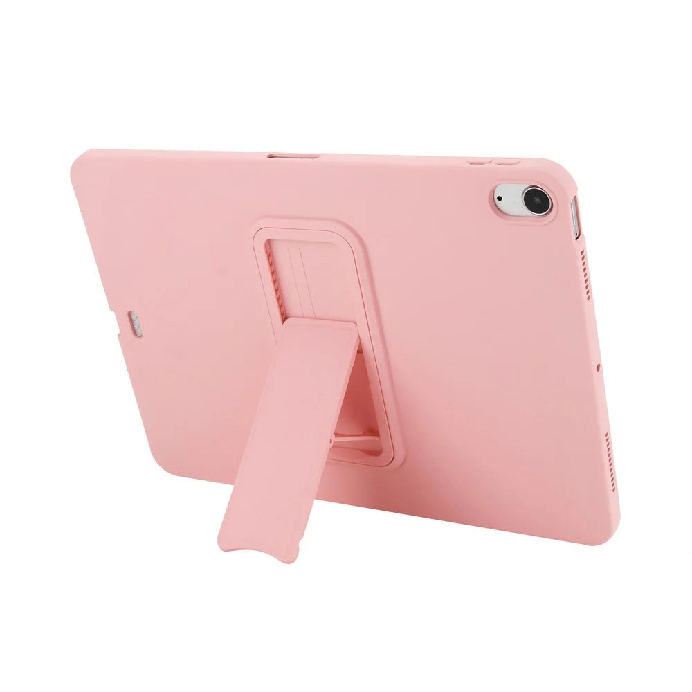 Kickstand Tablet Case for iPad Air 11 (2026) / (2025) / (2024) / iPad Air (2022) / (2020) / iPad Pro 11-inch (2018) TPU + PC Skin-Friendly Cover -  Pink - 2