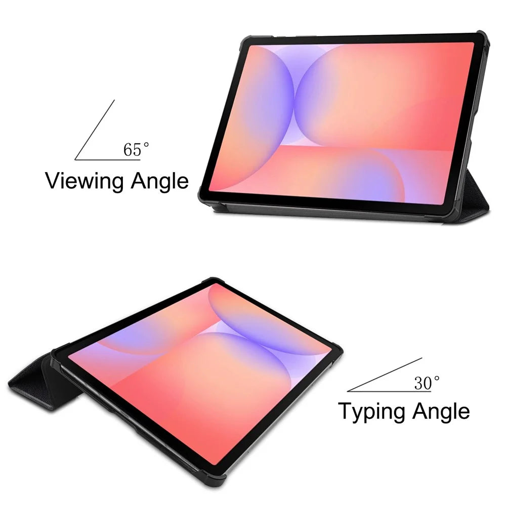 For Samsung Galaxy Tab S10 Lite Case Pattern Print Leather Stand Tablet Cover - Don't Touch Me - 2