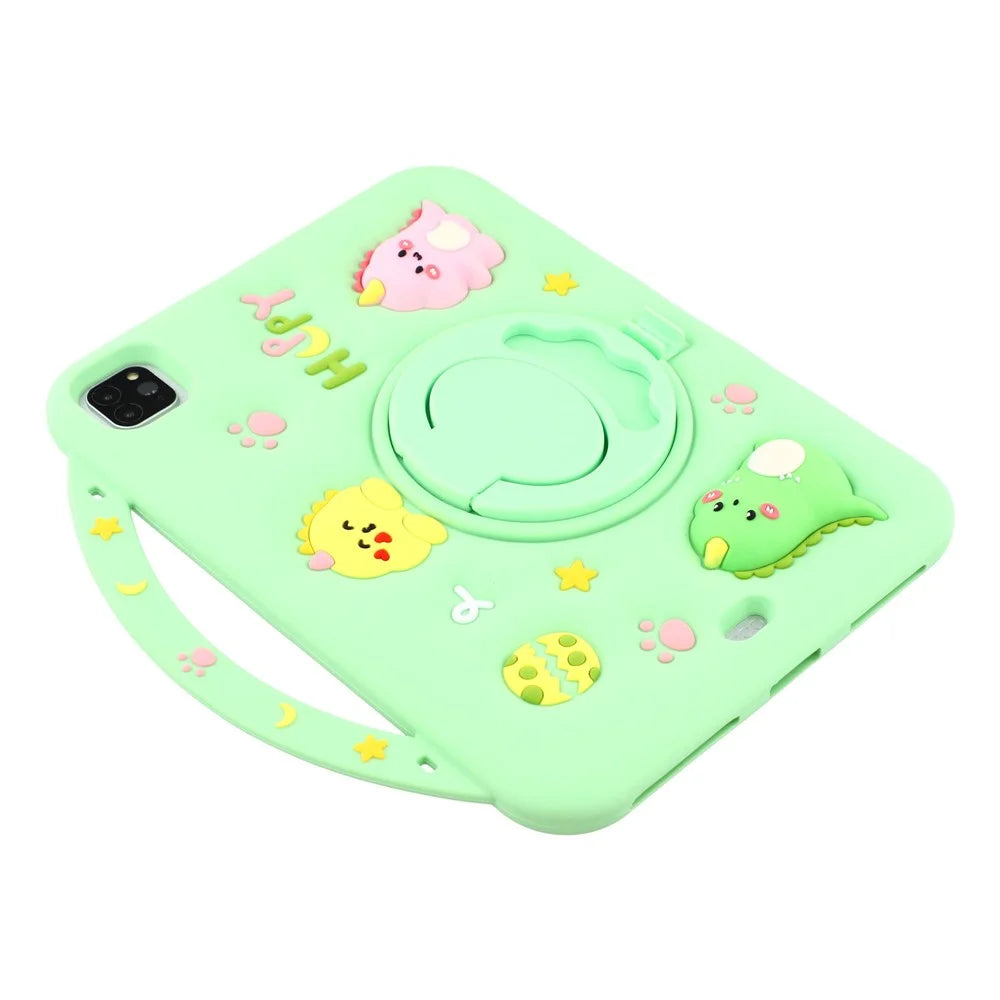 Silicone Case for iPad Air 11 (2026) / (2025) / (2024) / Air (2022) / (2020) / iPad Pro 11 (2022) / (2021) / (2020) / (2018) Kickstand Cute Tablet Cover - 4