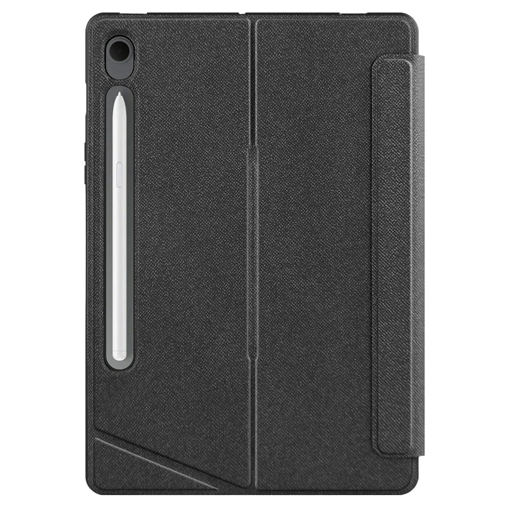 For Samsung Galaxy Tab S10 Lite Leather Case + Bluetooth-Compatible Keyboard with Backlight Trackpad - 6