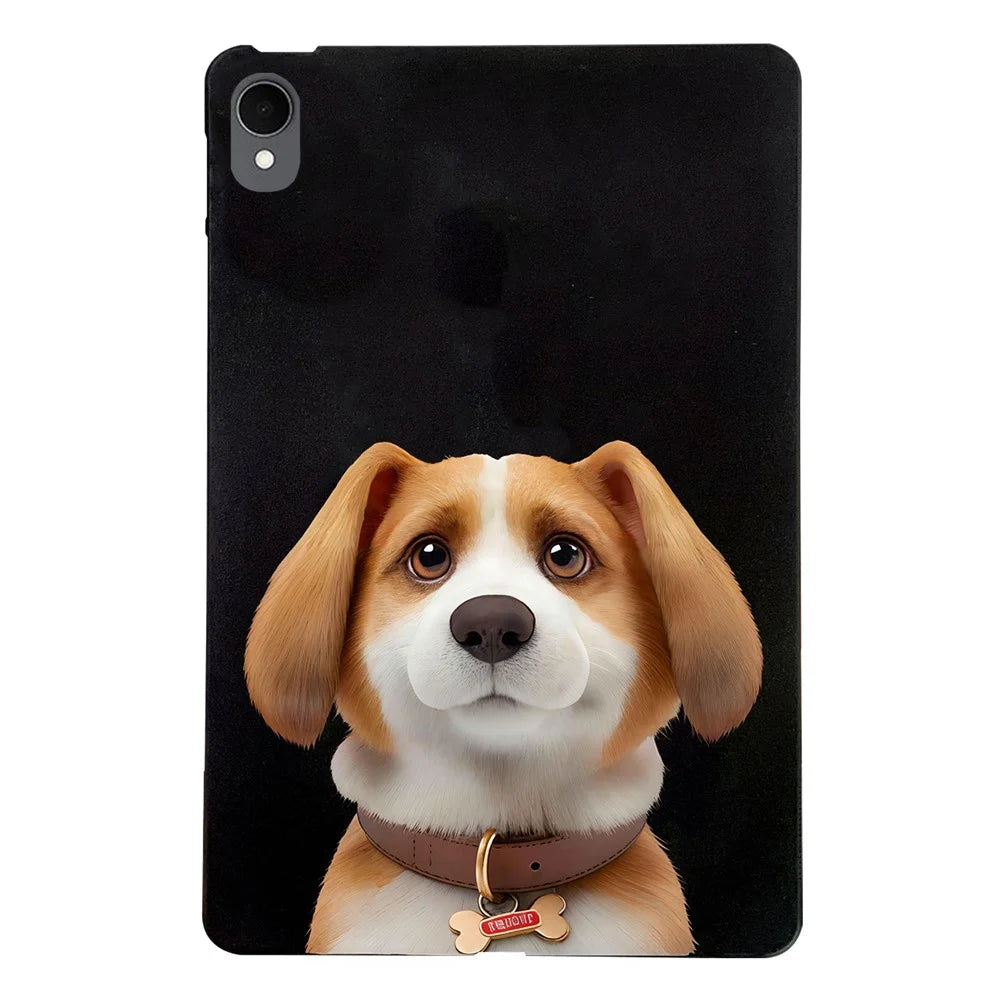 For Samsung Galaxy Tab S11 Case Pattern Printing Slim TPU Tablet Protective Cover - Harrier - 1