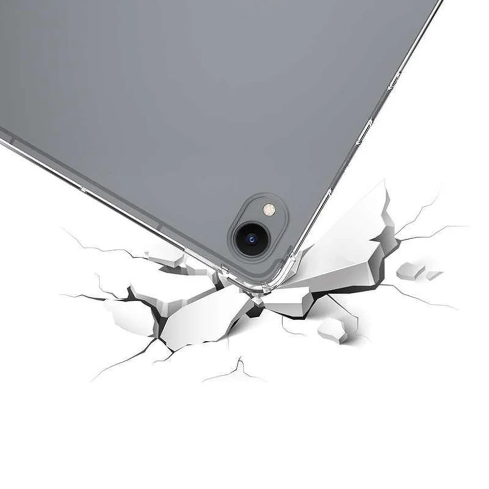 For Samsung Galaxy Tab S11 Case Four Corner Shockproof Clear Tablet TPU Cover - 4