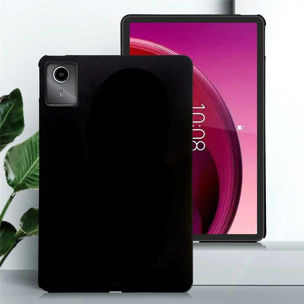 For Lenovo Tab M11 / Xiaoxin Pad 11 2024 Case Slim Matte TPU Protective Tablet Cover - Black - 2