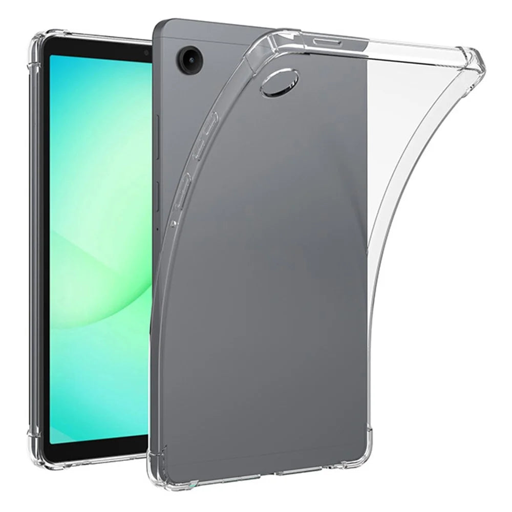 For Samsung Galaxy Tab A11+ / A9+ Case Four Corner Shockproof Clear Tablet TPU Cover - 1
