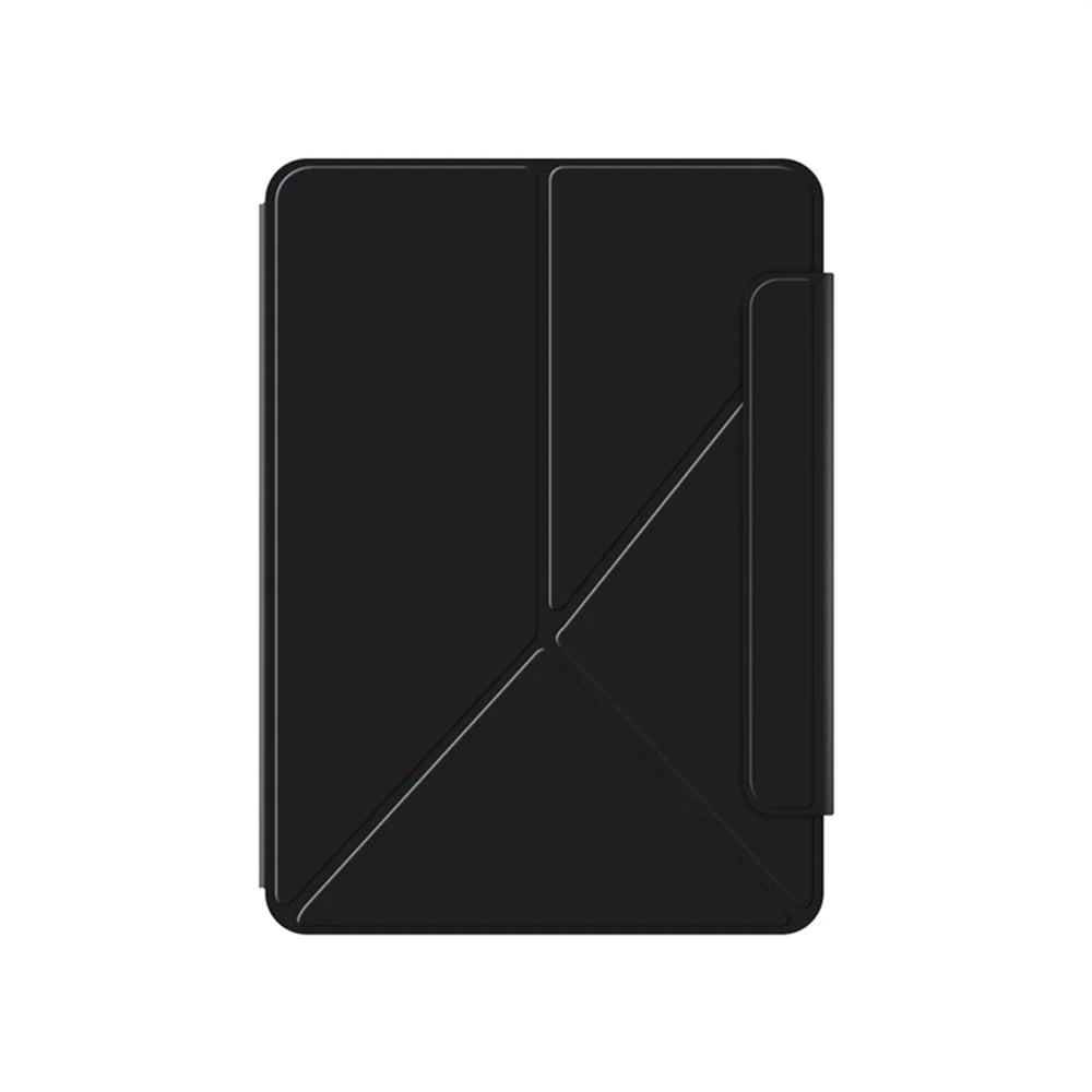 For iPad Pro 11 (2025) / (2024) Leather Case Origami Stand Magnetic Tablet Cover - Black - 7