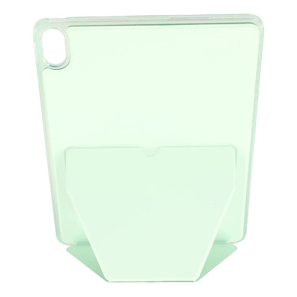 For Oppo Pad 4 Pro  /  OnePlus Pad 2 Pro Case TPU PU Leather Kickstand Tablet Cover - Green - 2