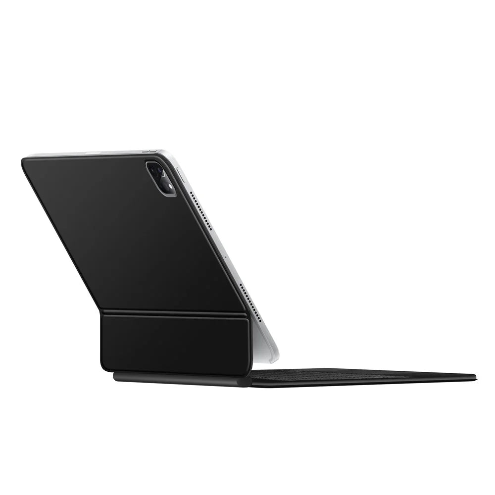 For iPad Pro 11 (2025) / (2024) Leather Case Magnetic Floating Bluetooth-compatible Keyboard with Touchpad - Black - 4