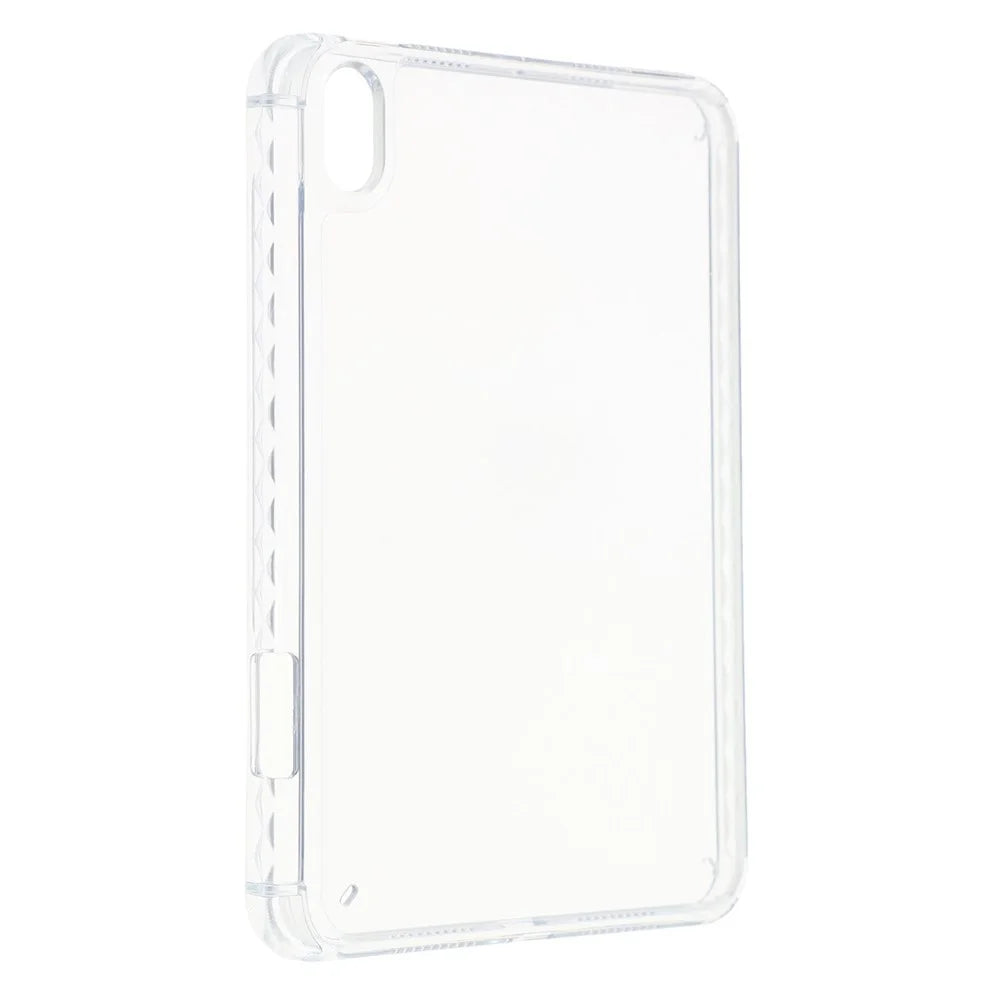 Tablet Case for iPad mini (2024)  /  (2021) Clear Crystal Cover with Pencil Slot Shockproof TPC + PC Shell - Transparent - 2