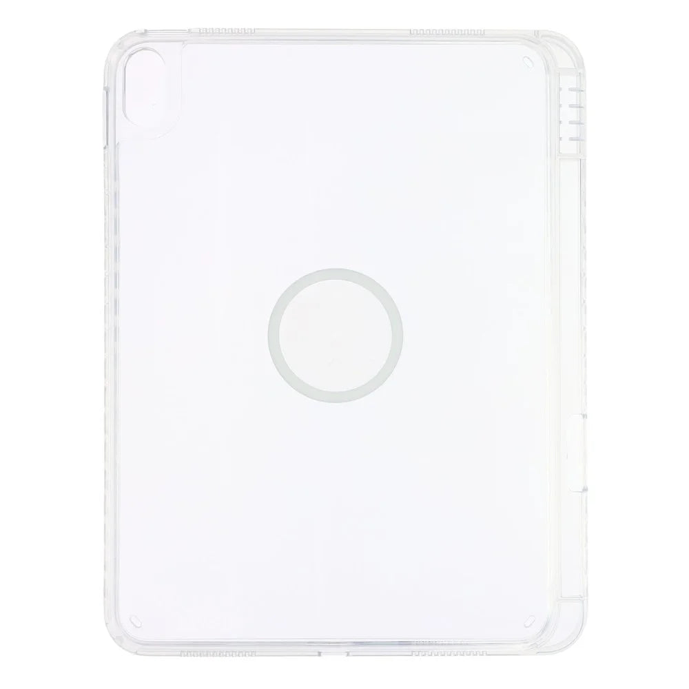 Tablet Case for iPad Air 11 (2026) / (2025) / (2024) / Air (2022) / (2020) Transparent Magnetic Cover with Pencil Slot Shockproof TPC + PC Shell - Transparent - 2