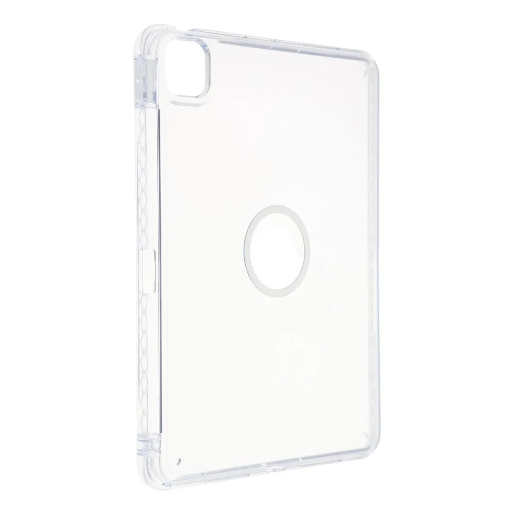Tablet Case for iPad Pro 11 (2025)  /  (2024) Transparent Magnetic Cover with Pencil Slot Shockproof TPC + PC Shell - Transparent - 4