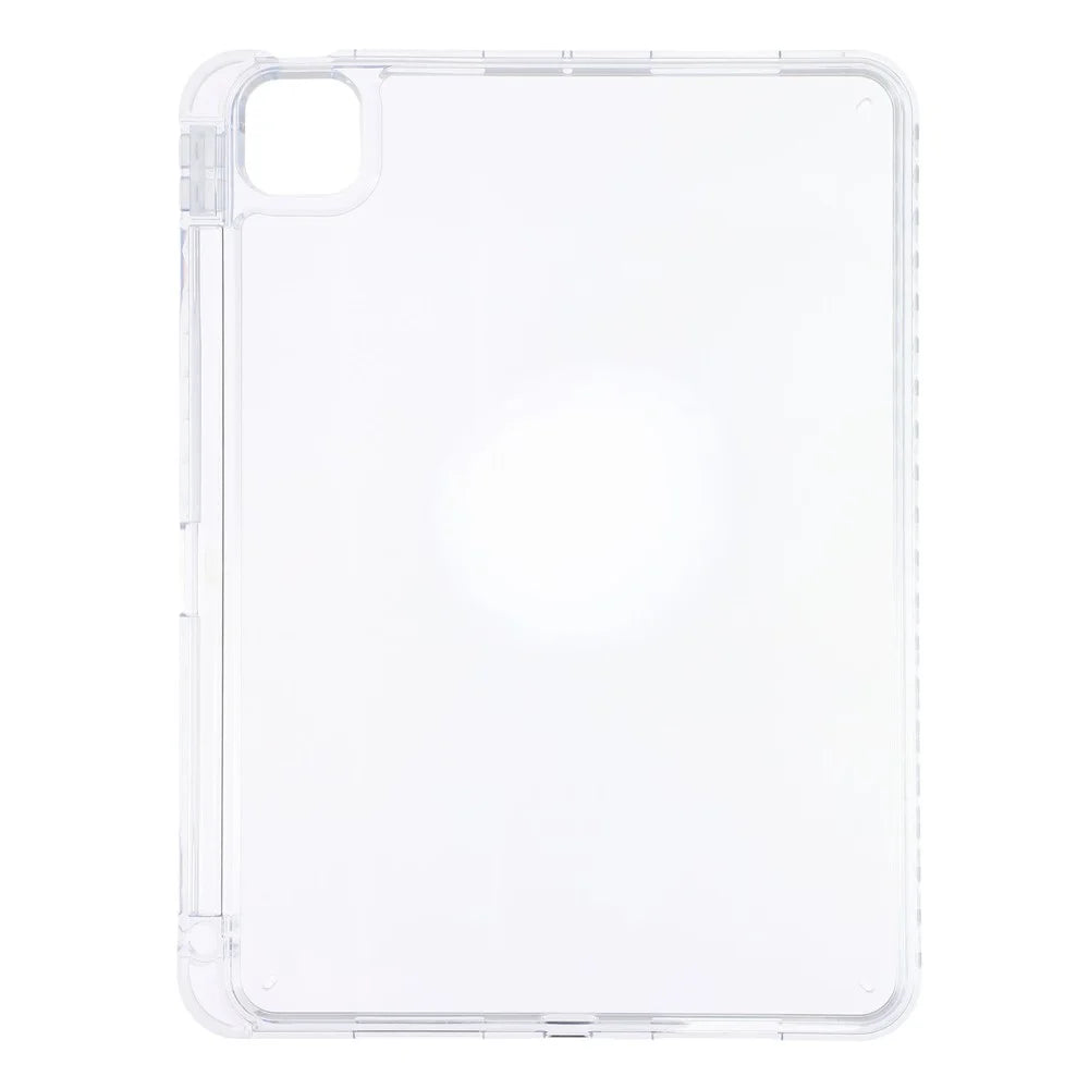 Tablet Case for iPad Pro 11 (2022)  /  (2021)  /  (2020)  /  Pro 11-inch (2018) Clear Crystal Cover with Pencil Slot Shockproof TPC + PC Shell - Transparent - 3