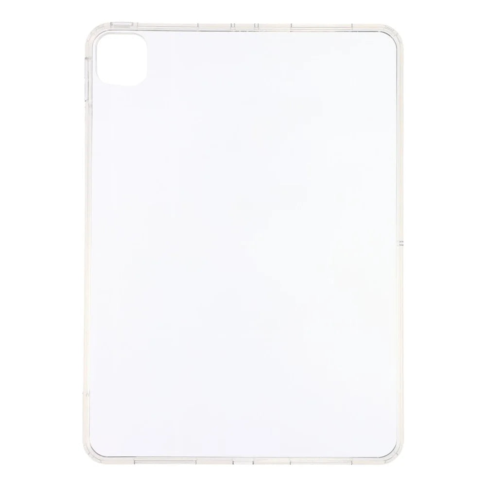 Tablet Case for iPad Pro 11 (2022)  /  (2021)  /  (2020)  /  Pro 11-inch (2018) Matte Transparent Back Panel TPU + PC Cover - Transparent - 2