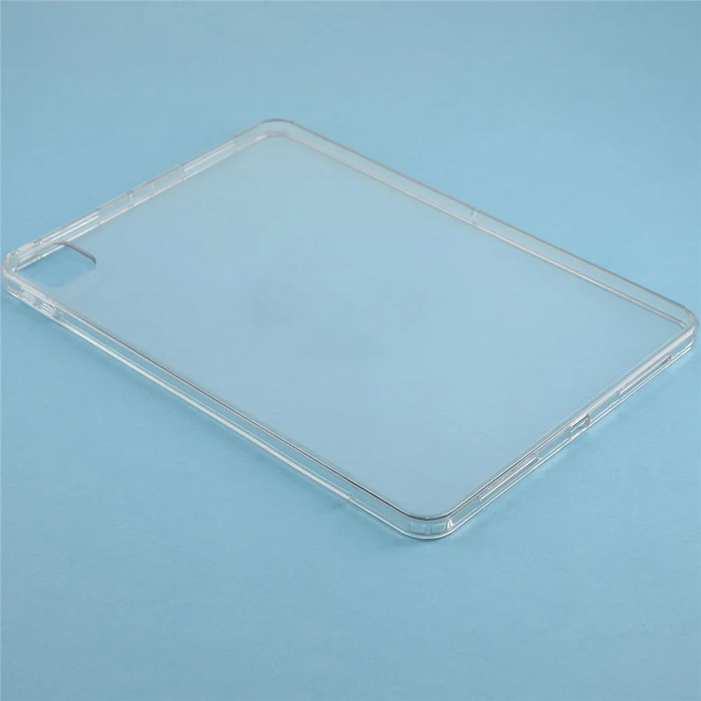 Tablet Case for iPad Pro 11 (2022)  /  (2021)  /  (2020)  /  Pro 11-inch (2018) Matte Transparent Back Panel TPU + PC Cover - Transparent - 4