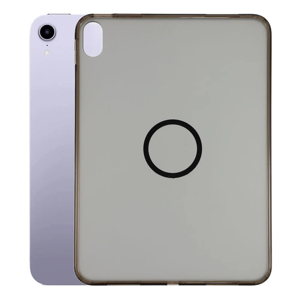 Magnetic Case for iPad Air 11 (2026) / (2025) / (2024) / iPad Air (2022) / (2020) Skin-touch PC + TPU Anti-drop Cover - Transparent Black - 1