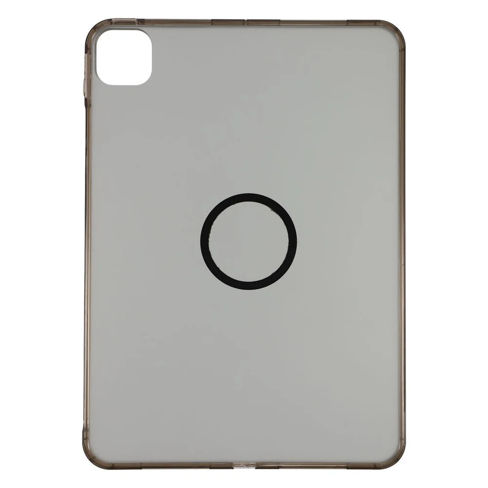 Magnetic Case for iPad Pro 11 (2022) / (2021) / (2020) / (2018) Skin-touch PC + TPU Anti-drop Cover - Transparent Black - 2