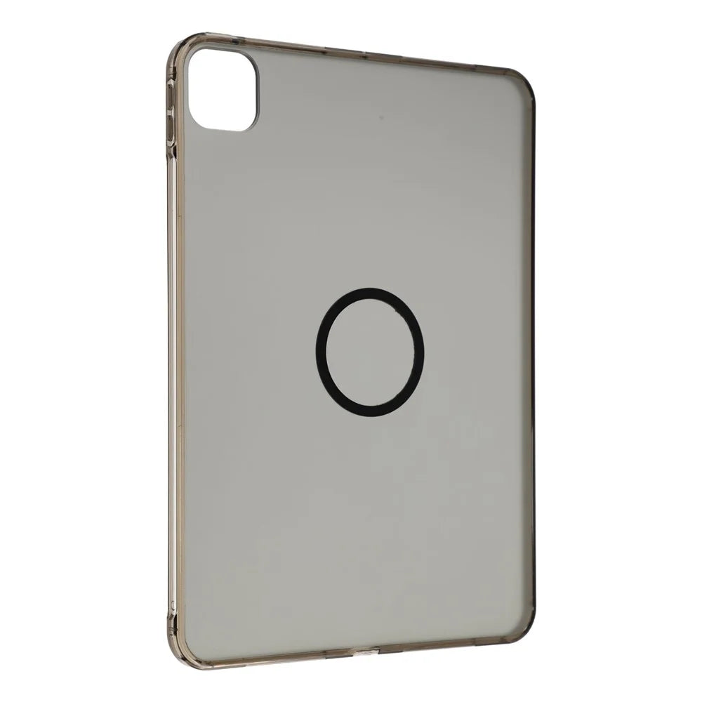Magnetic Case for iPad Pro 11 (2022) / (2021) / (2020) / (2018) Skin-touch PC + TPU Anti-drop Cover - Transparent Black - 3