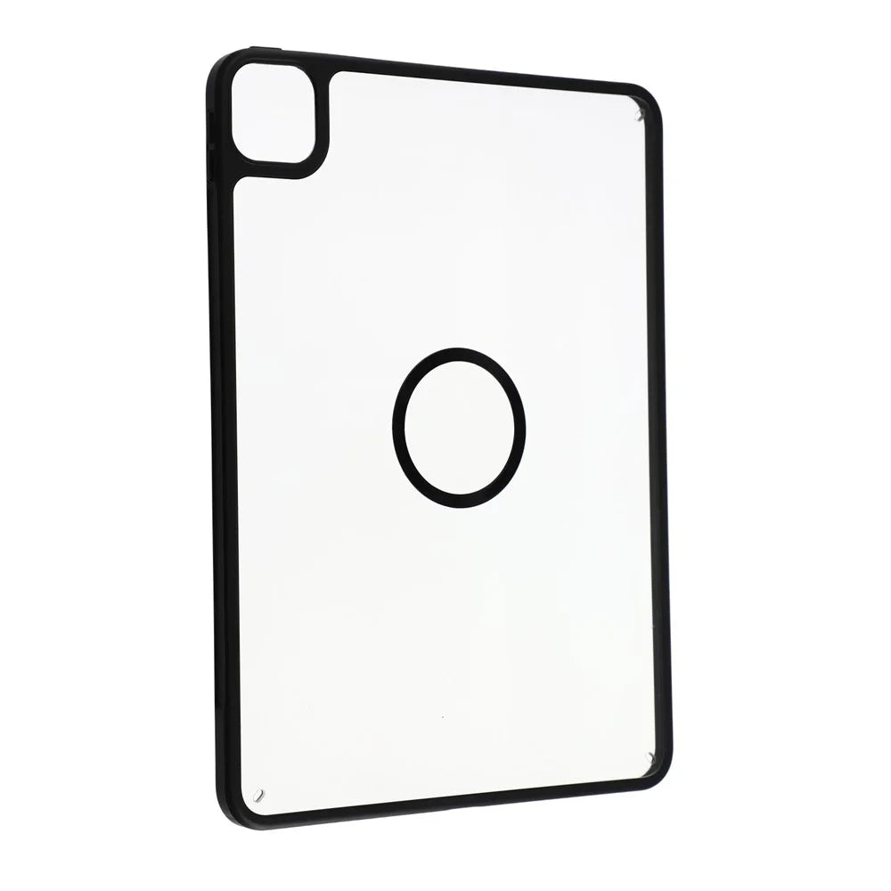Magnetic Case for iPad Pro 11 (2022)  /  (2021)  /  (2020)  /  Pro 11-inch (2018) Solid Color Frame Matte Transparent Back Panel  TPU + PC Cover - Transparent - 3