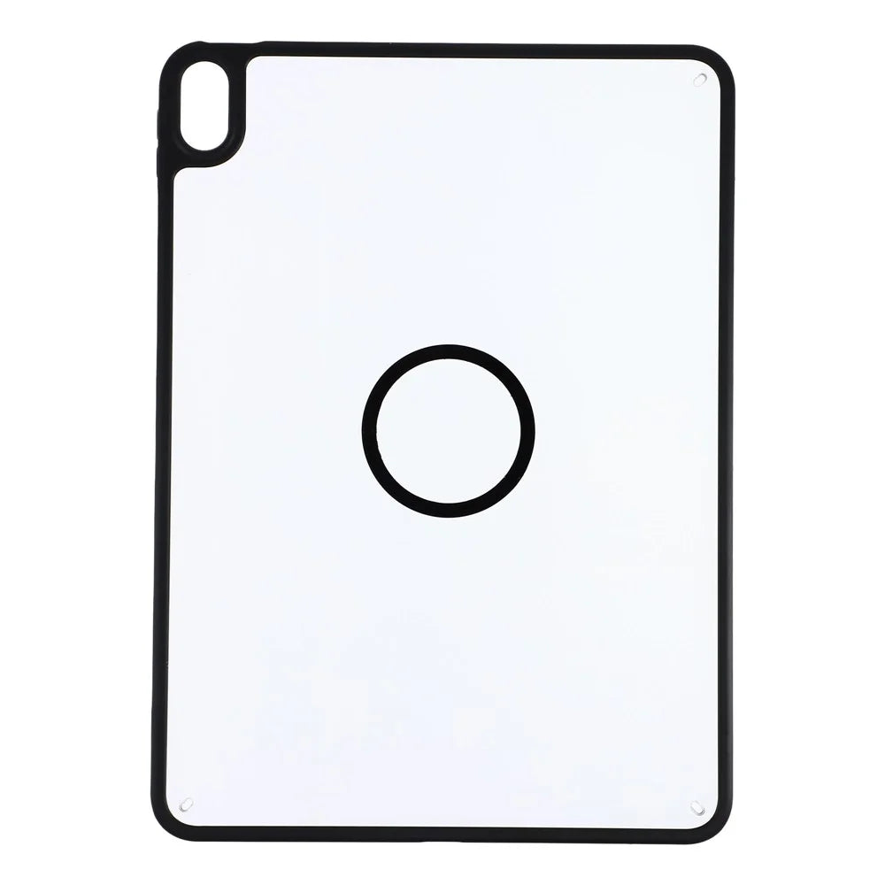 Magnetic Case for iPad Air 11 (2026)  /  (2025)  /  (2024)  /  Air (2022)  /  (2020) Solid Color Frame Matte Transparent Back Panel  TPU + PC Cover - Transparent - 2