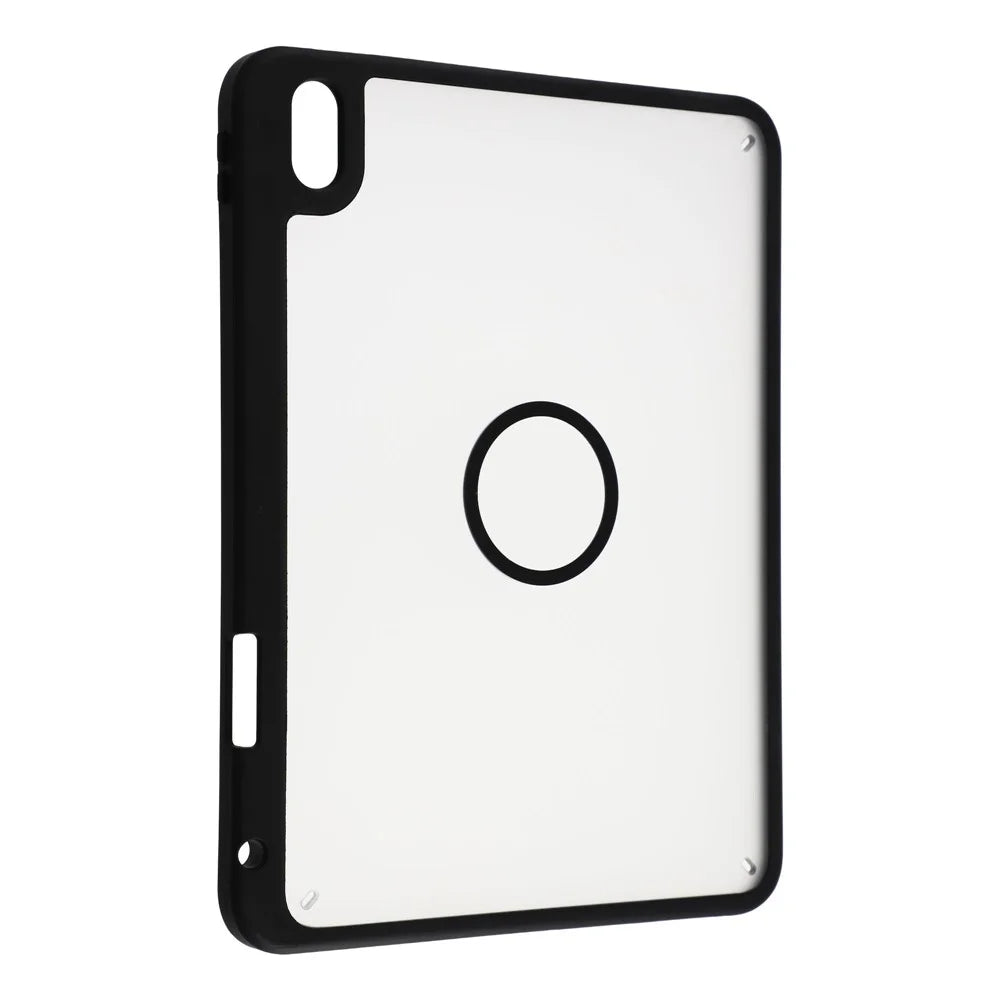 Tablet Case for iPad 10.9 (2025)  /  (2022) Matte Magnetic Cover with Pencil Slot Shockproof TPU + PC Shell - Matte Black - 4