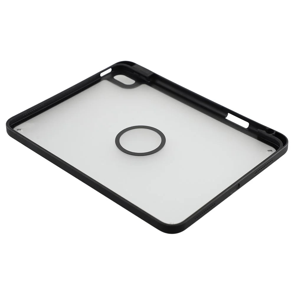 Tablet Case for iPad 10.9 (2025)  /  (2022) Matte Magnetic Cover with Pencil Slot Shockproof TPU + PC Shell - Matte Black - 5