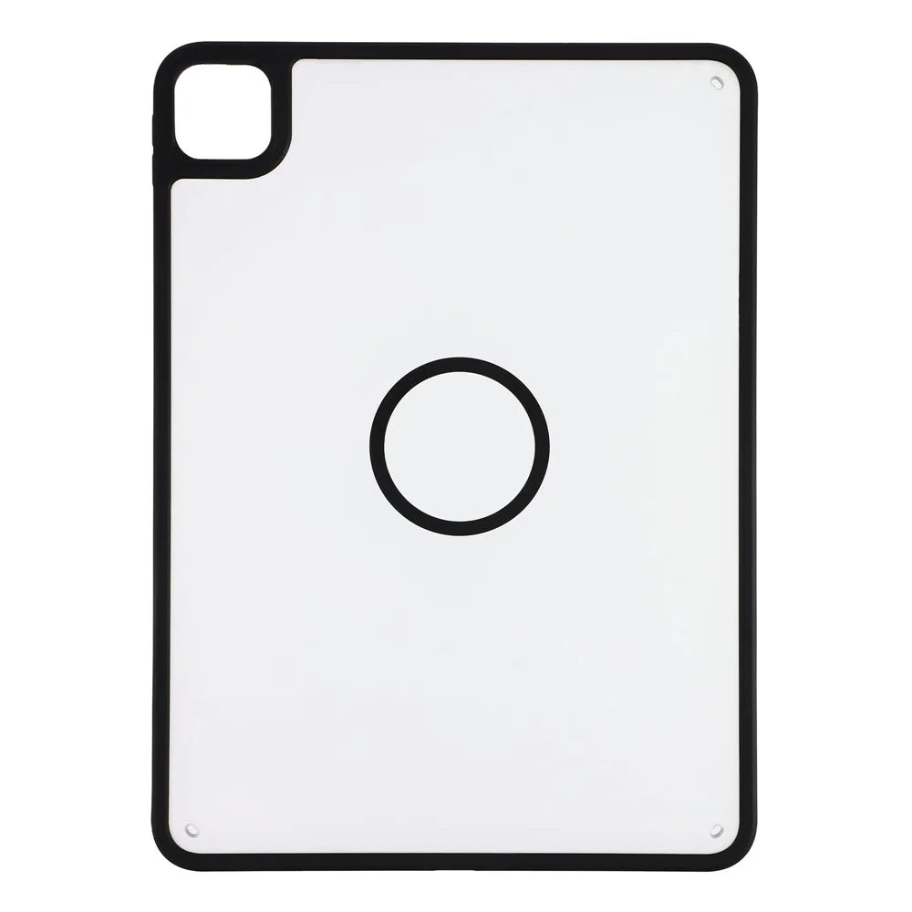 Tablet Case for iPad Pro 11 (2022)  /  (2021)  /  (2020)  /  (2018) Matte Magnetic Cover Shockproof TPU + PC Shell - Matte Black - 2