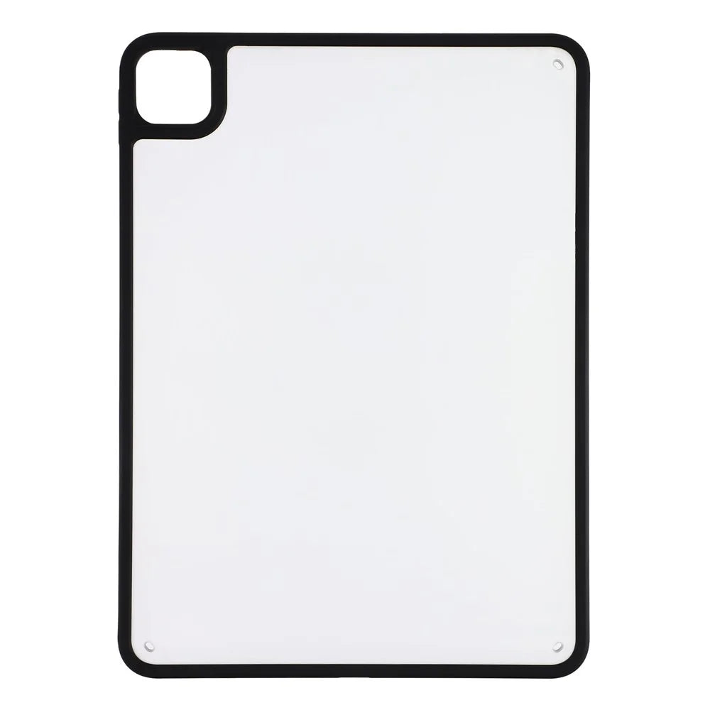 For iPad Pro 13 (2025) / (2024) Case Matte PC + TPU Drop Protection Back Cover - Matte Black - 2