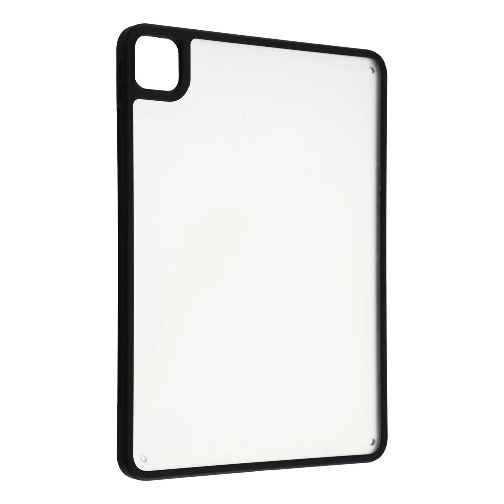 For iPad Pro 13 (2025) / (2024) Case Matte PC + TPU Drop Protection Back Cover - Matte Black - 3