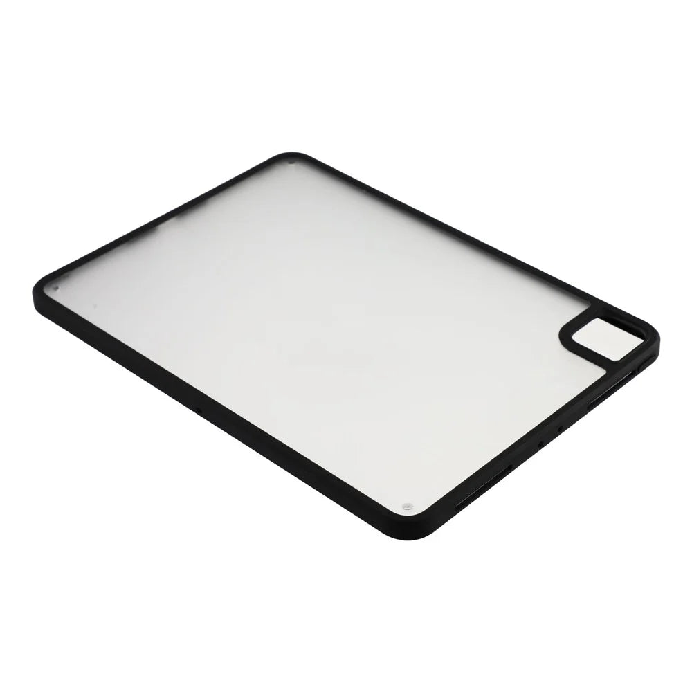 For iPad Pro 13 (2025) / (2024) Case Matte PC + TPU Drop Protection Back Cover - Matte Black - 4