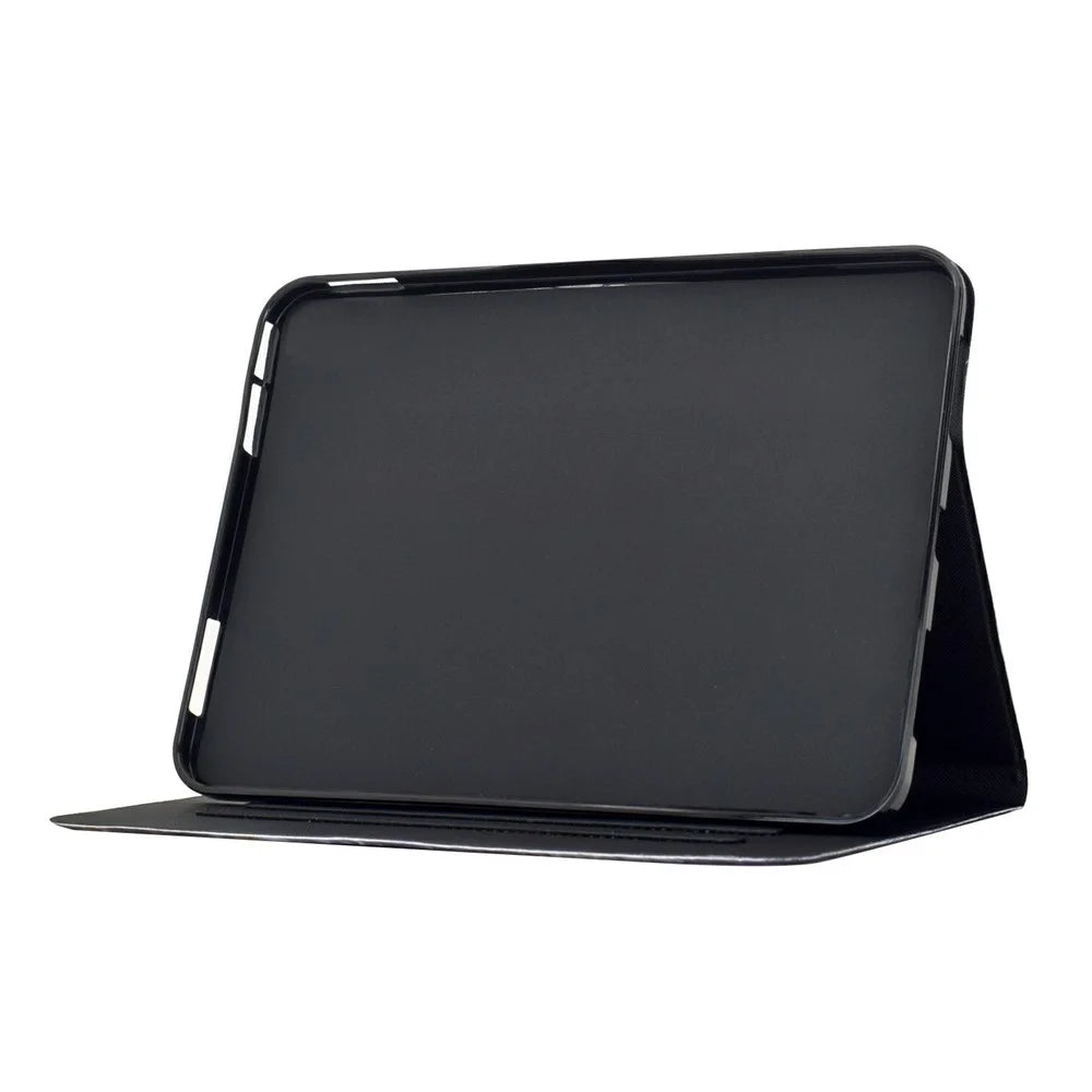 For Amazon Kindle Paperwhite (2024) Case Pattern Printing Stand Leather Tablet Cover with Card Slots - Starry Night Cat - 3