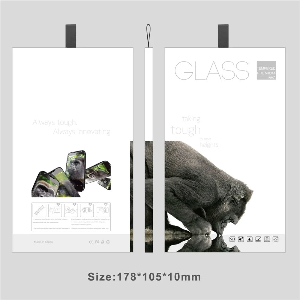 100Pcs Tempered Glass Screen Protector Packaging Box with Hook Display Box - 6
