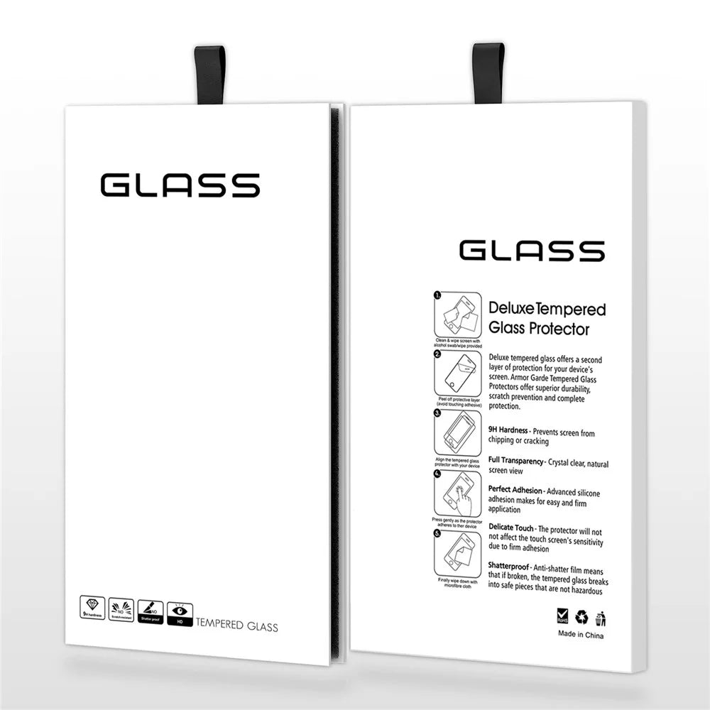 100Pcs Tempered Glass Screen Protector Packaging Box with Hook - 5