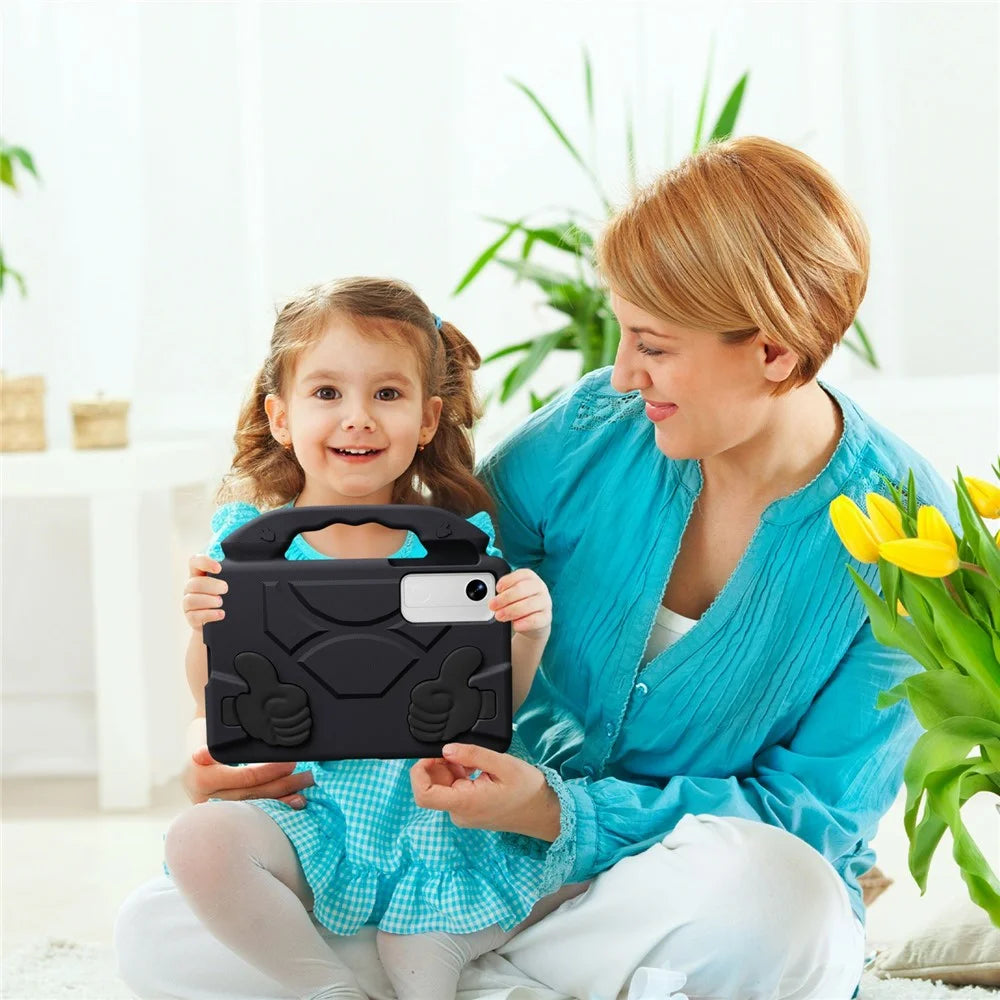 Tablet Case For Lenovo Tab Gen 5 / Legion Y700 (Gen 5) / Y700 Gen 4 / Y700 (2025) / Y700 (2024) EVA Thumb Kickstand Cover - Black - 5