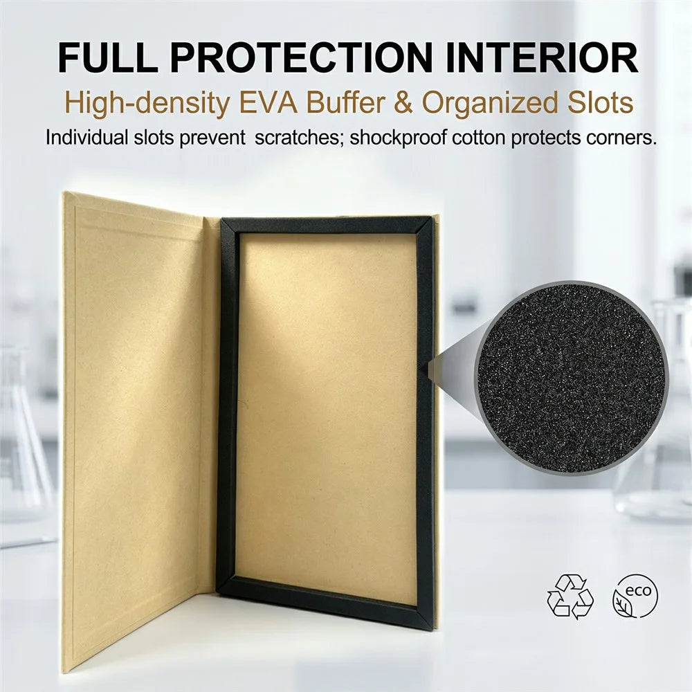 50Pcs 11 inch Packaging Box for Tempered Glass Screen Protector Kraft Paper Foldable Storage Case - Yellow - 3